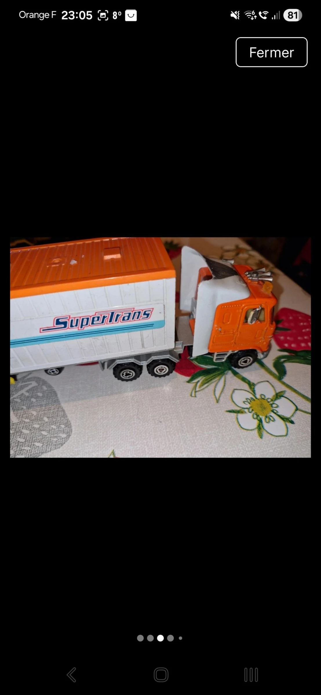 Caminhão Majorette Supertrans 1/60 vintage – photo 4
